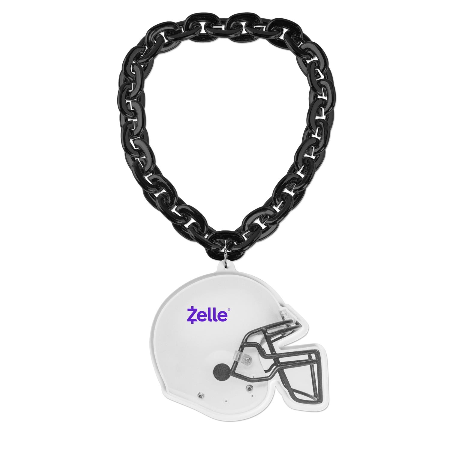 Picture of Football Helmet EVA Medallion w/Jumbo Chain