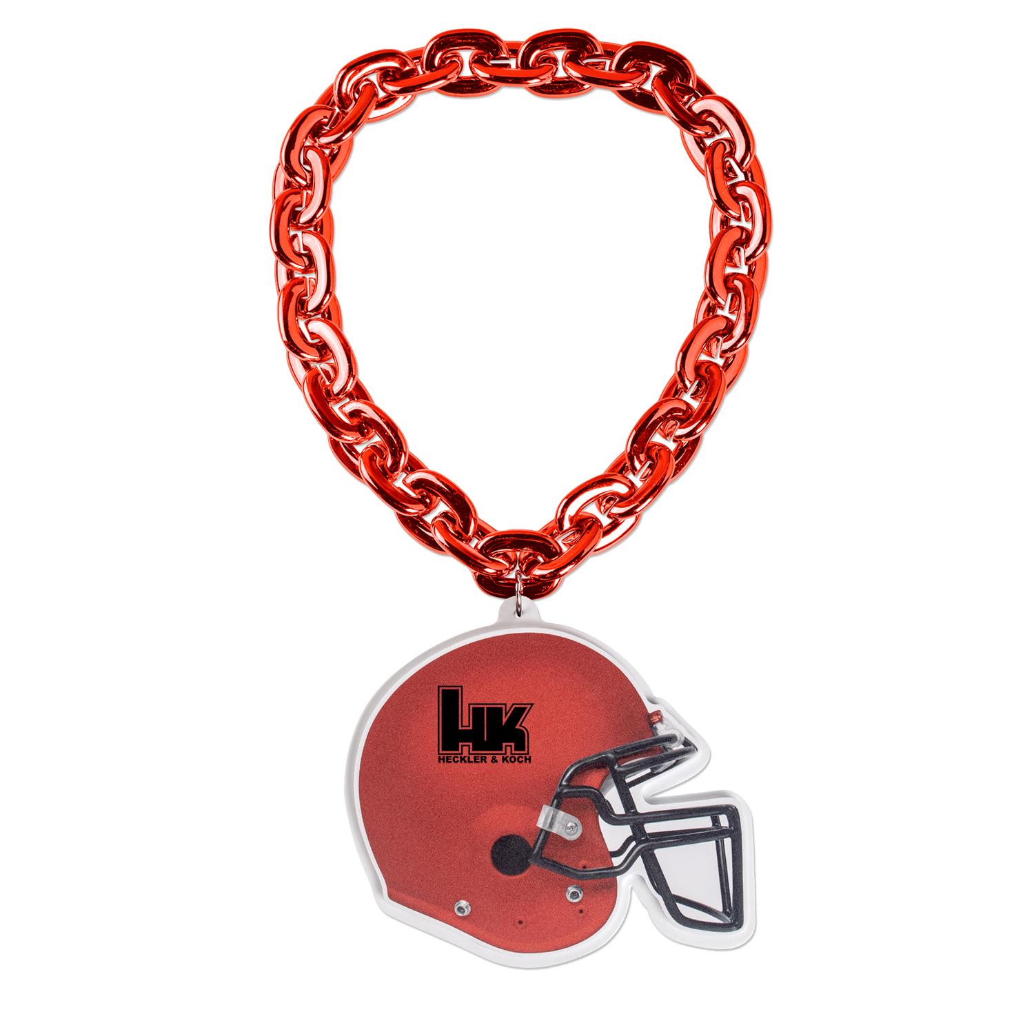 Picture of Football Helmet EVA Medallion w/Jumbo Chain