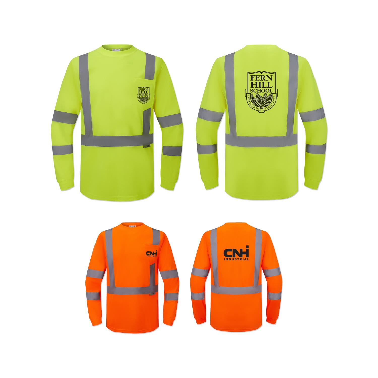 Picture of Class 3 Long Sleeve Safety T-Shirt