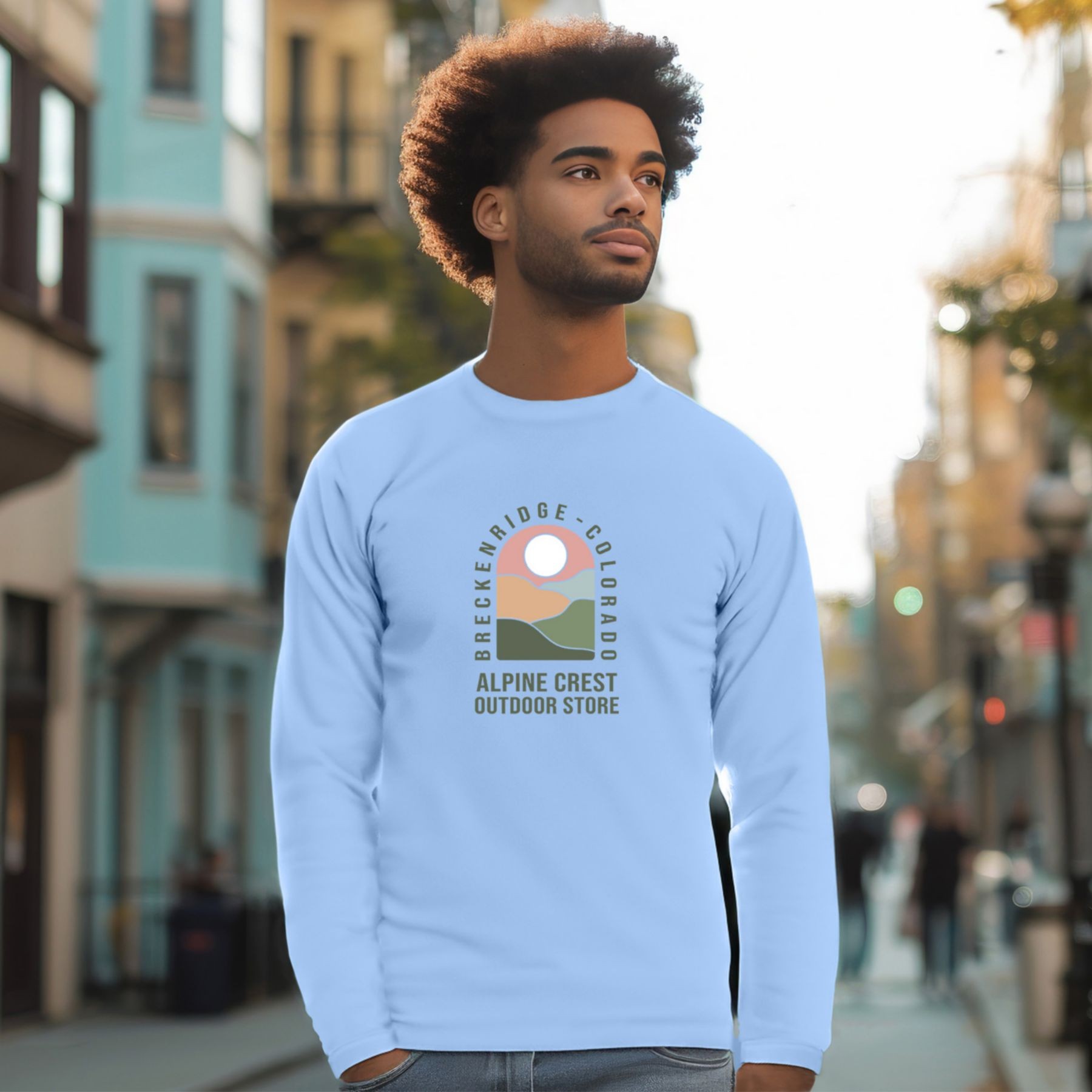 Picture of Men's Performance Long Sleeve Shirt - Full Color