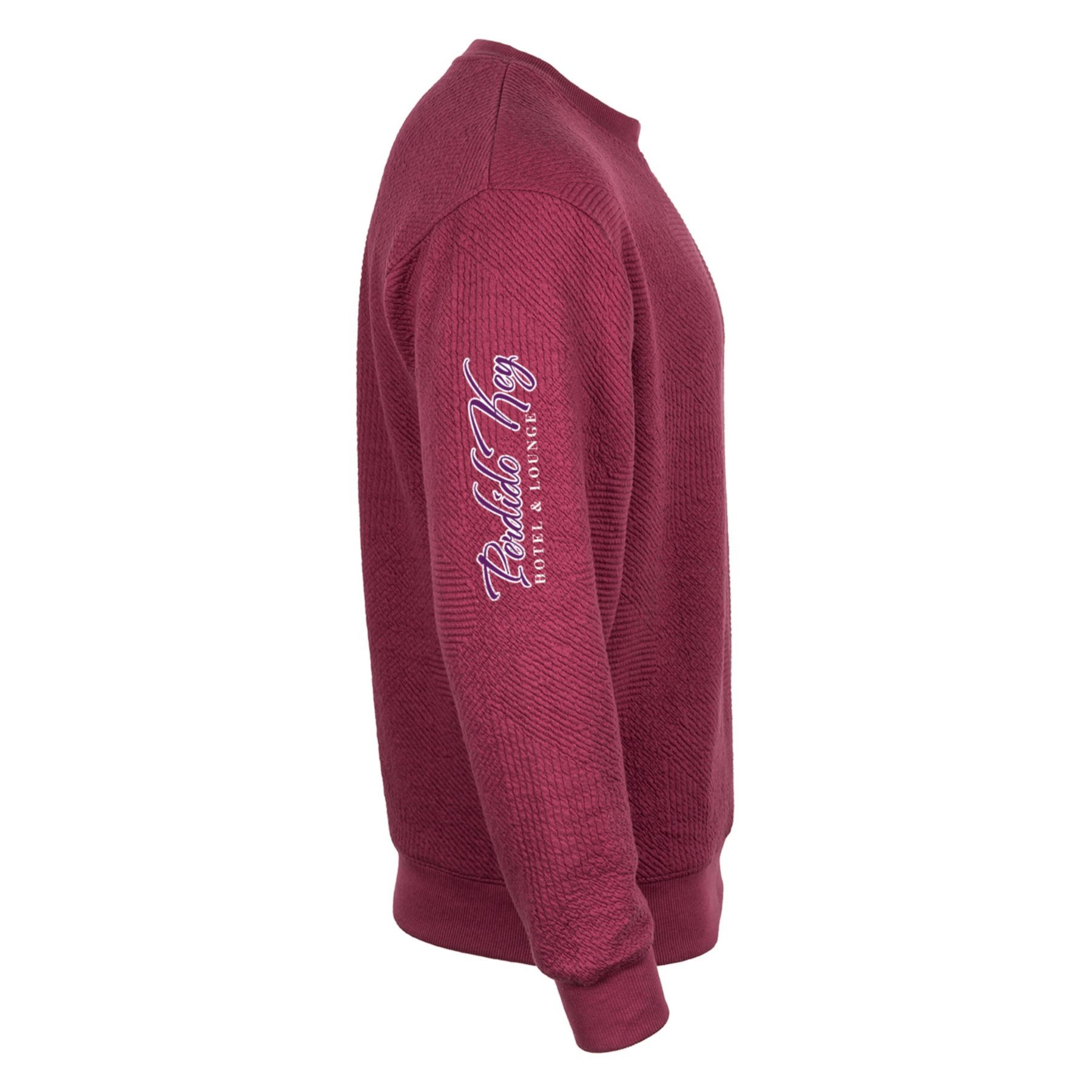 Picture of Unisex Zig Zag Texture Crew - Full Color