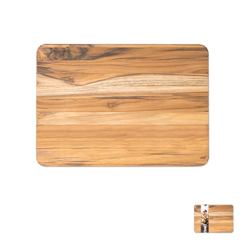 Picture of Teak Wood Cutting Board (14"x 10"x ¾")
