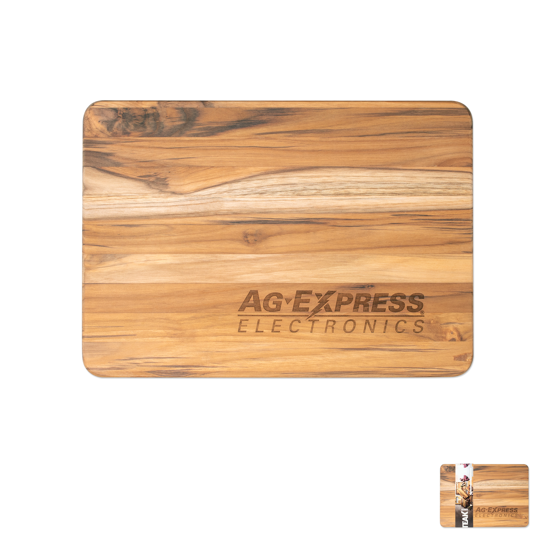 Picture of Teak Wood Cutting Board (14"x 10"x ¾")