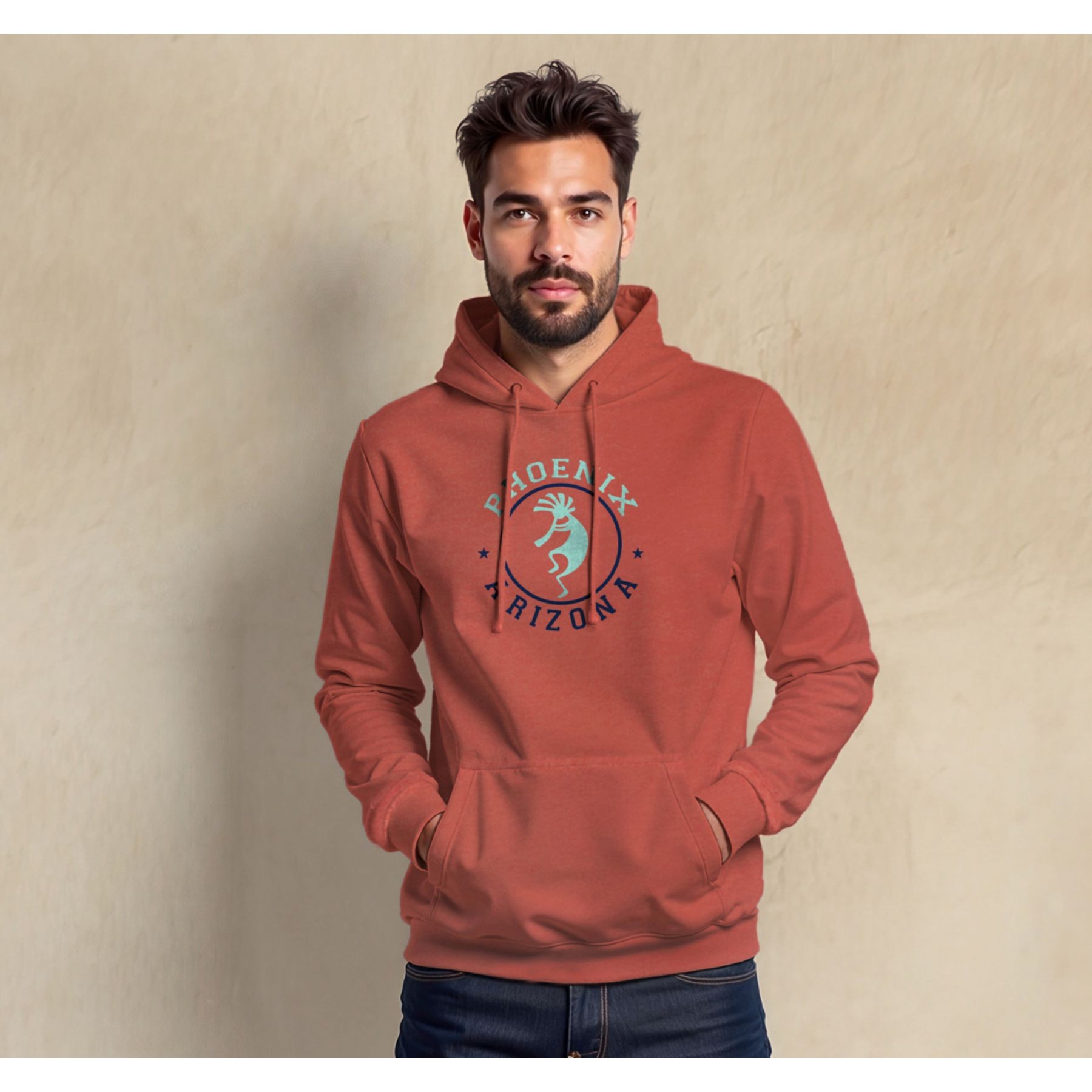 Picture of Unisex Garment Dye Hoodie - Full Color