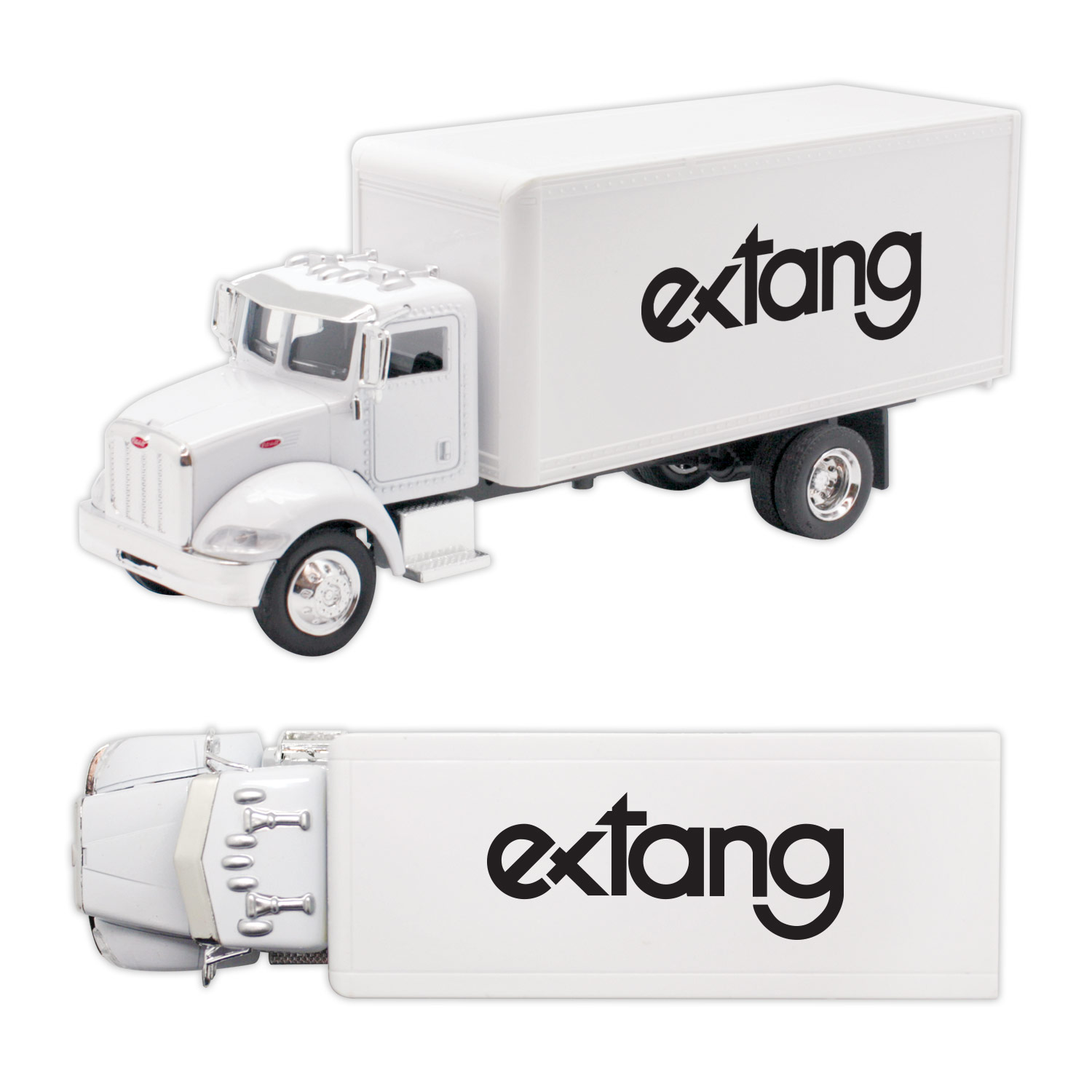 Picture of 1/43 Scale Replica Peterbilt Model 335 Box Truck