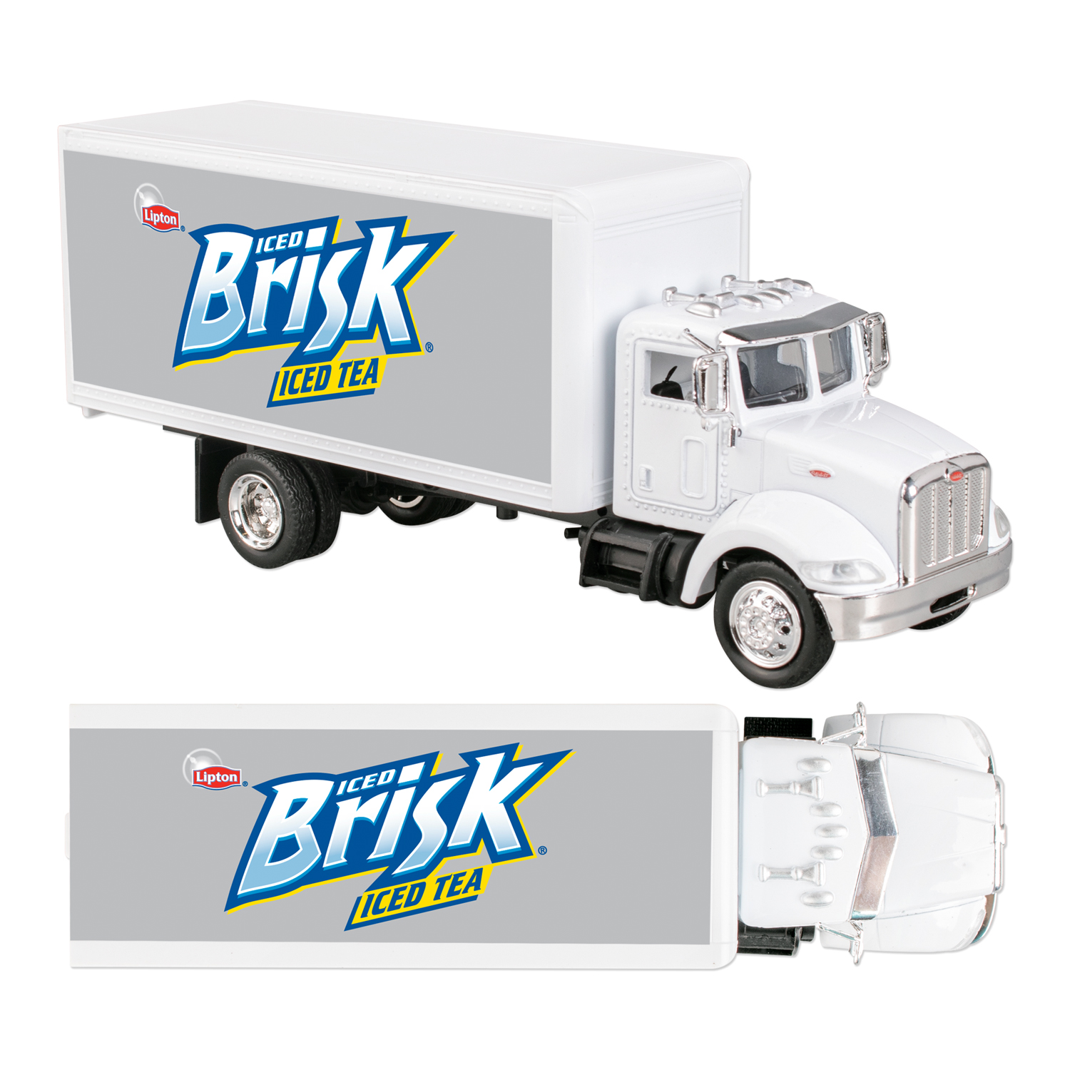 Picture of 1/43 Scale Replica Peterbilt Model 335 Box Truck