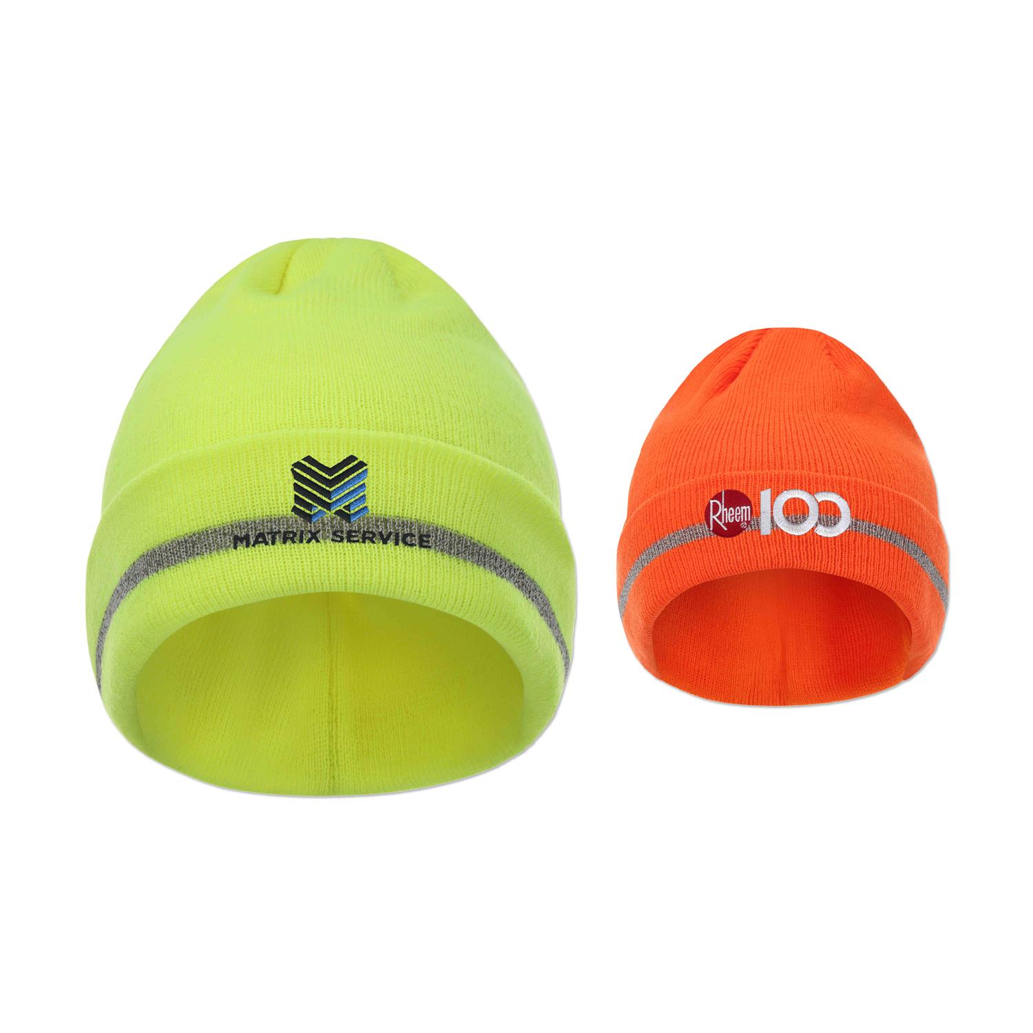 Picture of 12" Folded Safety Beanie w/Reflective Threads
