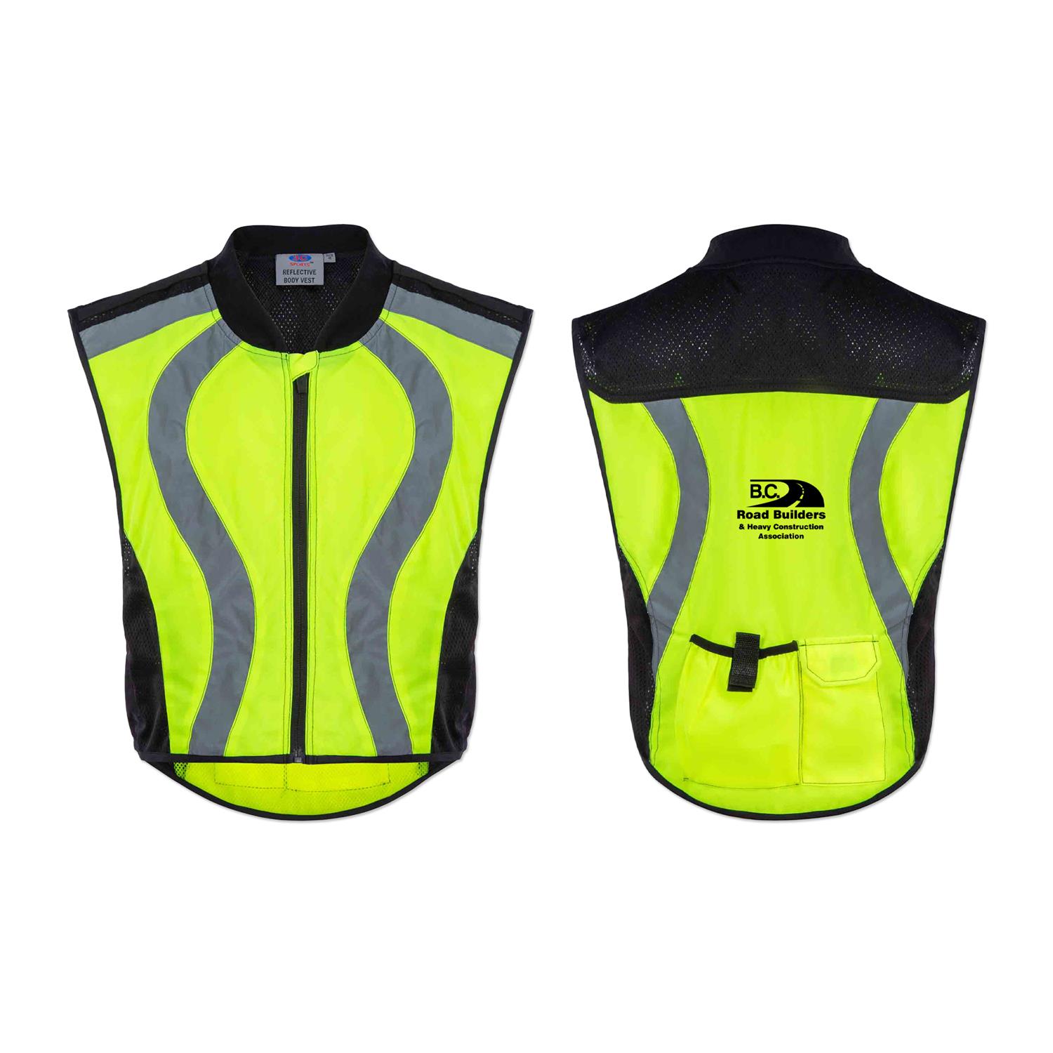 Picture of Outdoor Night Vision Safety Reflective Body Vest