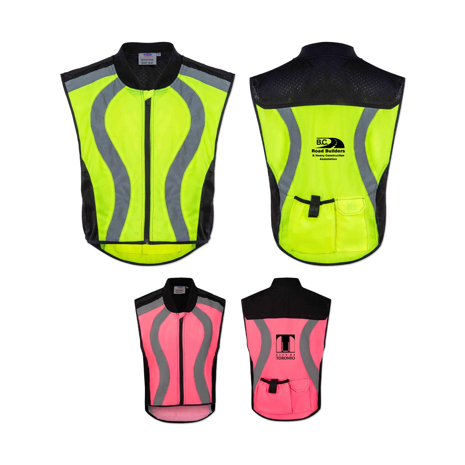 Picture of Outdoor Night Vision Safety Reflective Body Vest