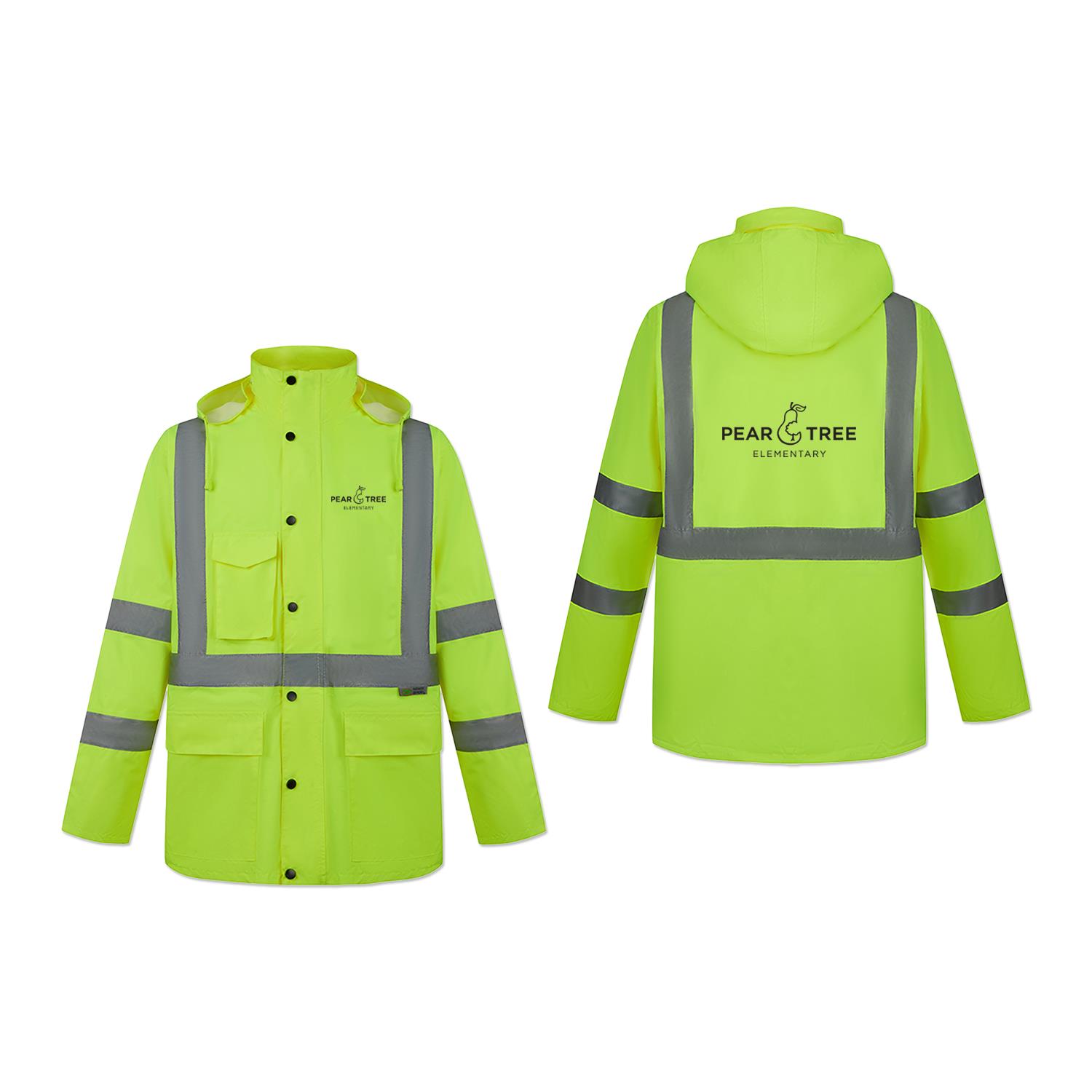 Picture of Class 3 Water Resistant Rain Safety Jacket