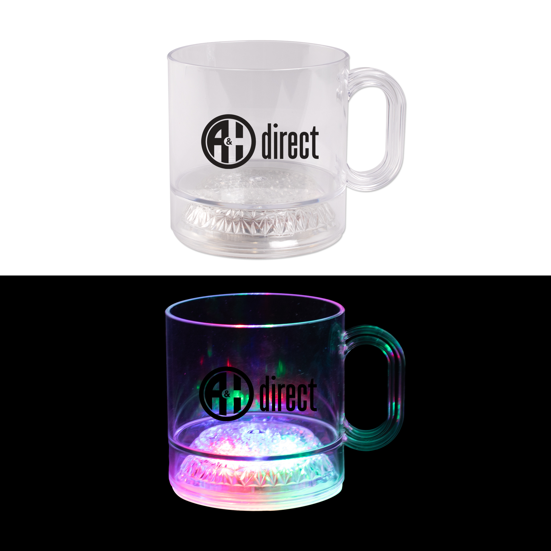 Picture of 12 Oz. 3 Light Plastic Coffee Mug w/Handle