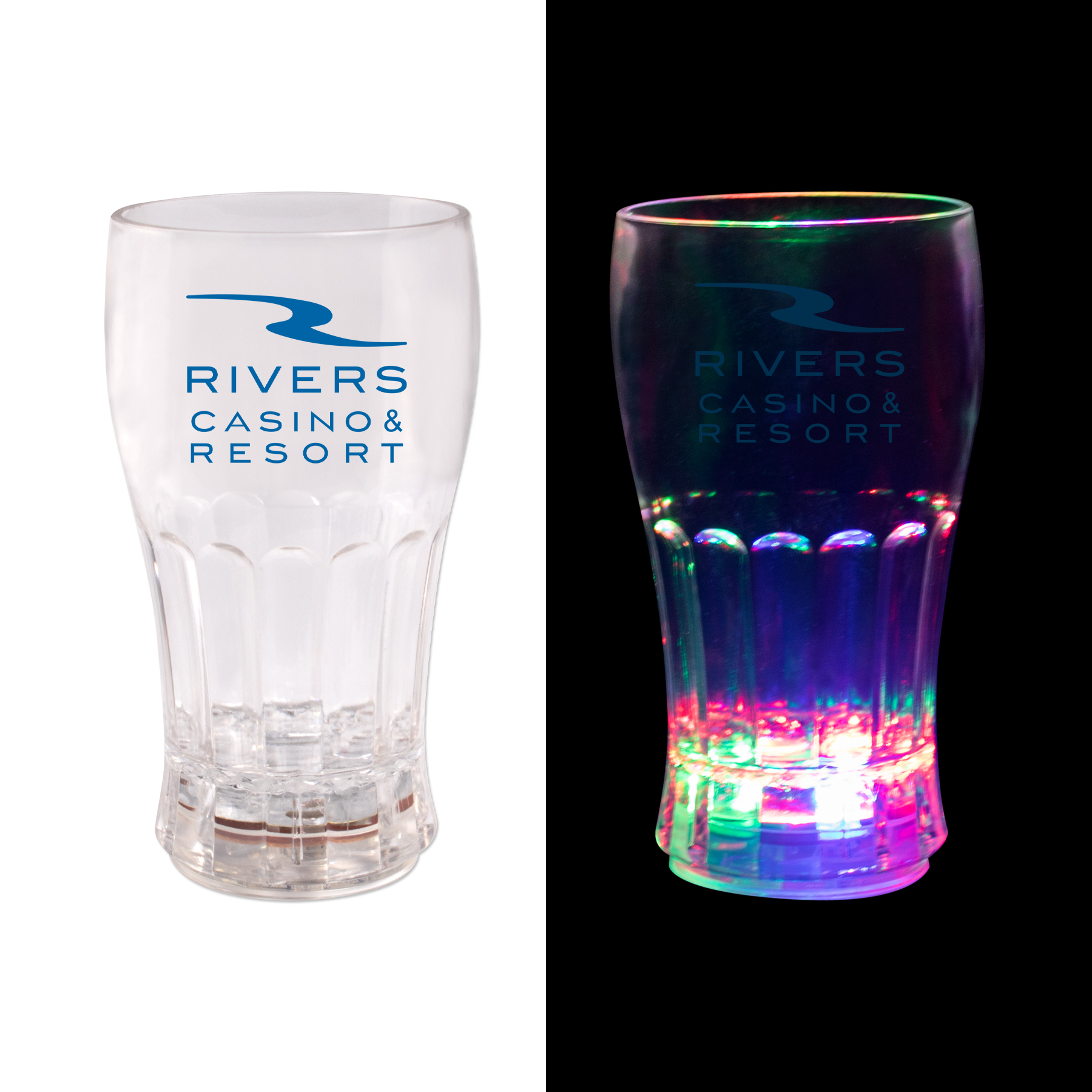 Picture of 12 Oz. 3 Light Plastic Fluted Bell Soda Cup