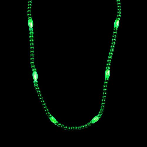 Picture of Light-Up Green Bead Necklace