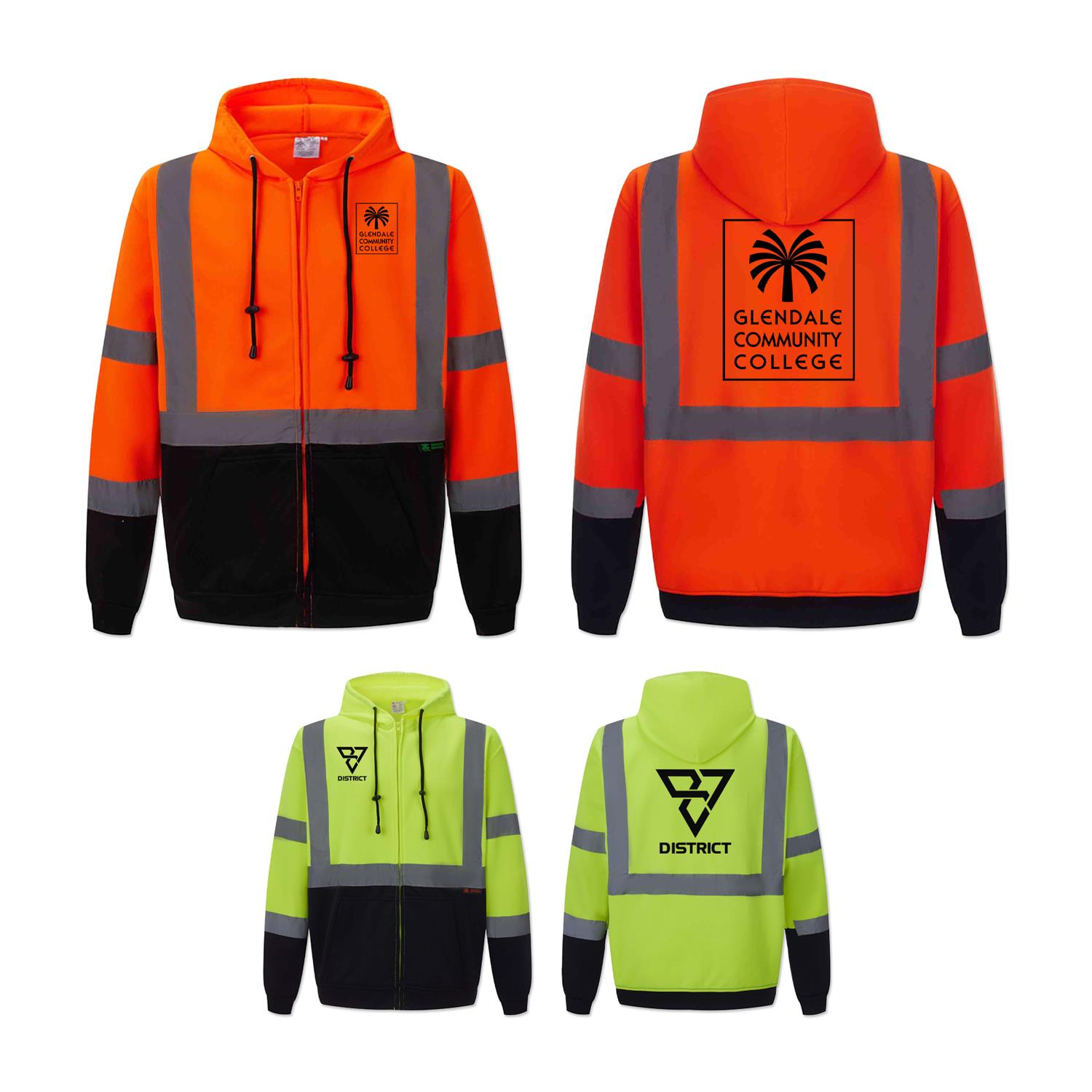 Picture of Full Zip Safety Fleece Hoodie Jacket