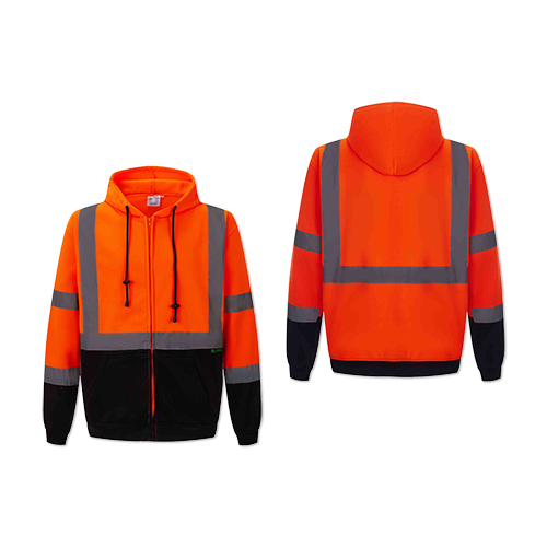 Picture of Full Zip Safety Fleece Hoodie Jacket