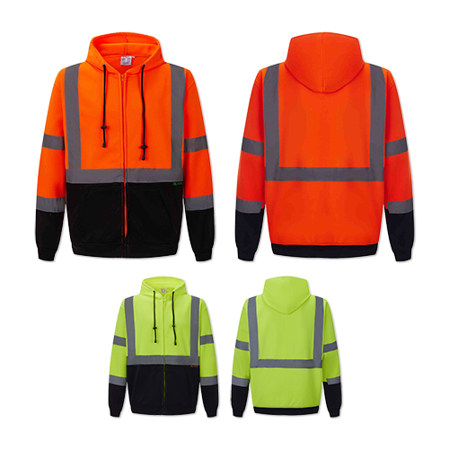 Picture of Full Zip Safety Fleece Hoodie Jacket