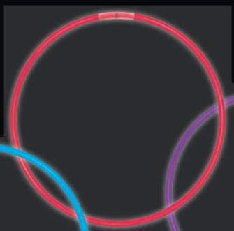 Picture of Red Glow Necklaces (50 Pack)