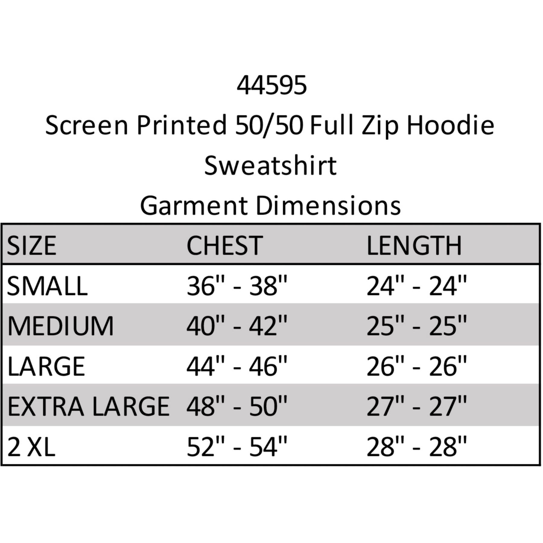 Picture of Zippered Hoodie - Screen Print