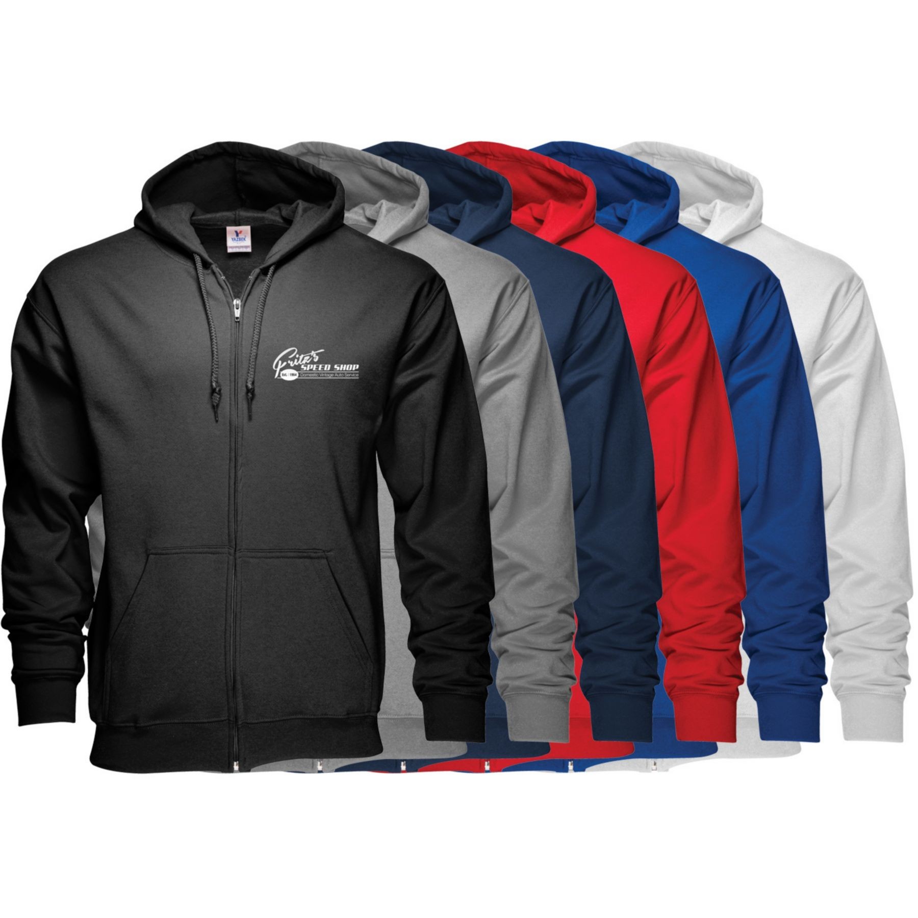 Picture of Zippered Hoodie - Screen Print