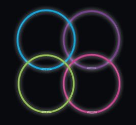 Picture of 8" Glow Bracelets (50 Pack)