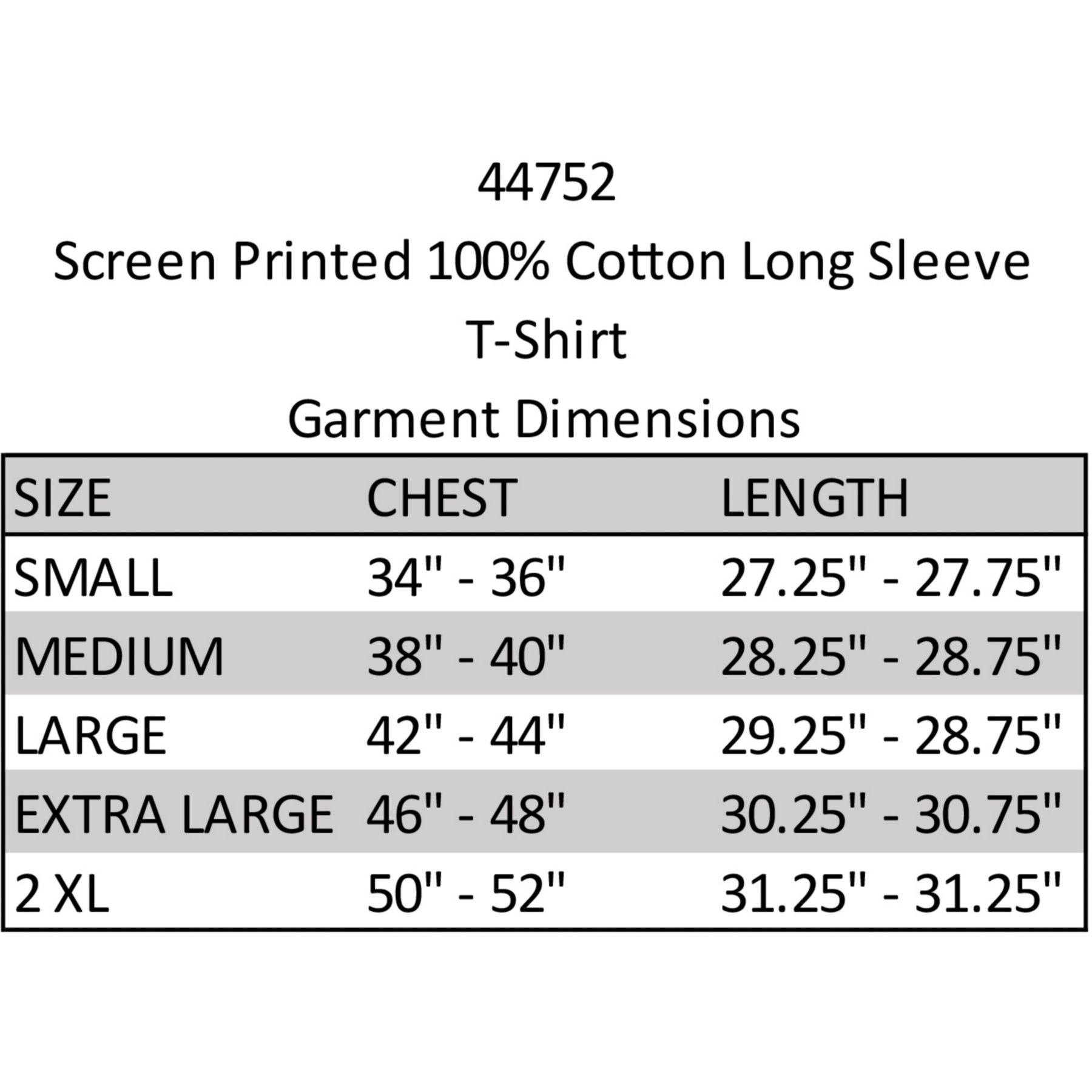 Picture of Long Sleeve Shirt Screen Print