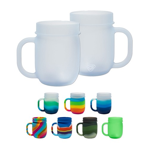 Picture of 25 Oz. Silicone Handled Barrel Cup