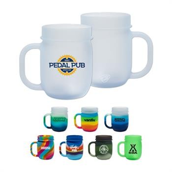 Picture of 25 Oz. Silicone Handled Barrel Cup