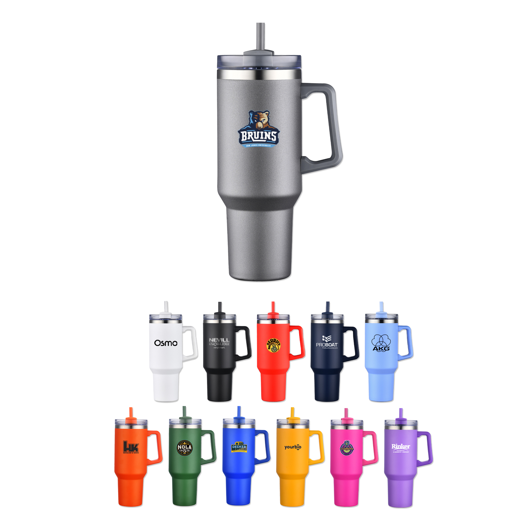 Picture of 40 Oz. Stainless Steel Water Bottle