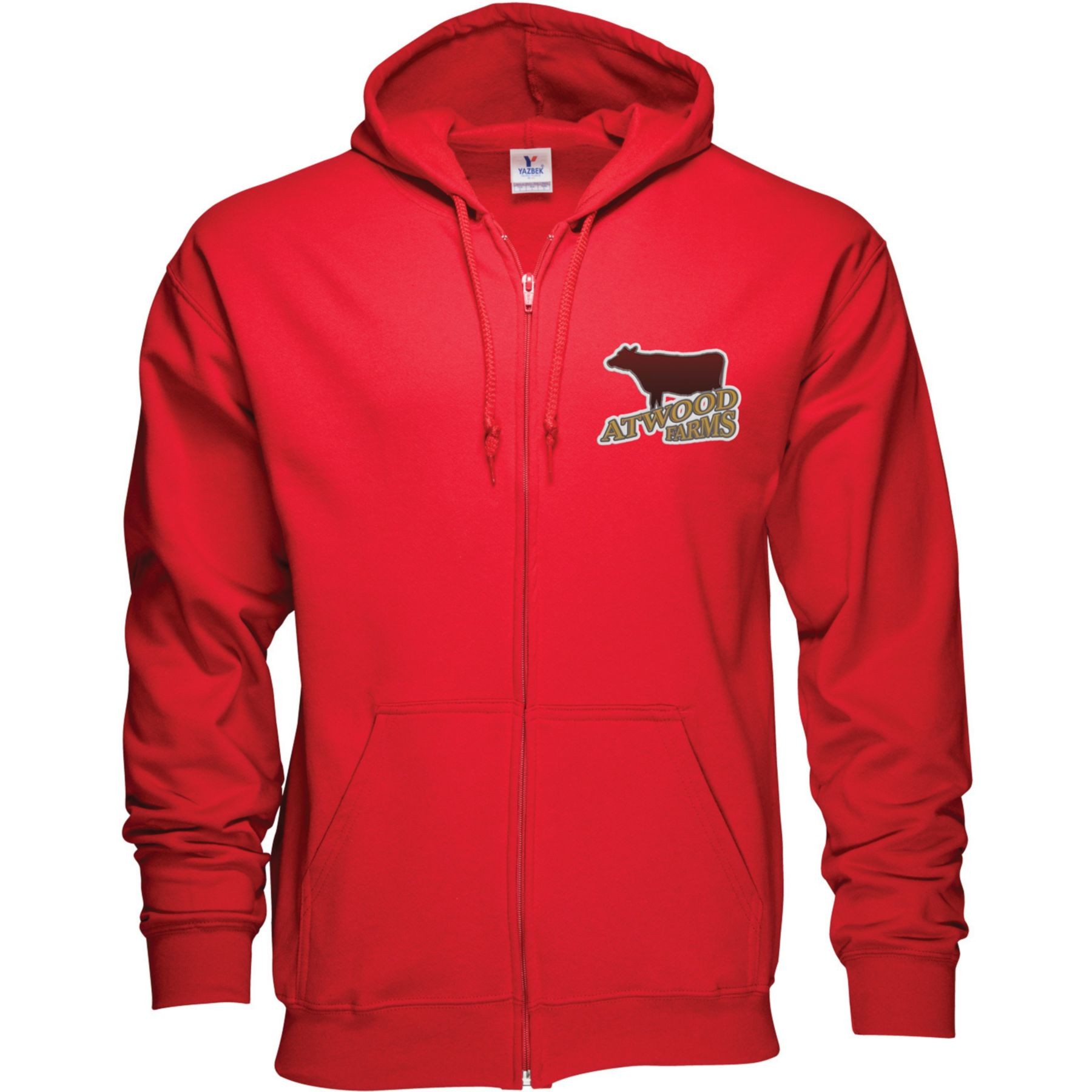 Picture of Zippered Hoodie 50/50 Embroidered