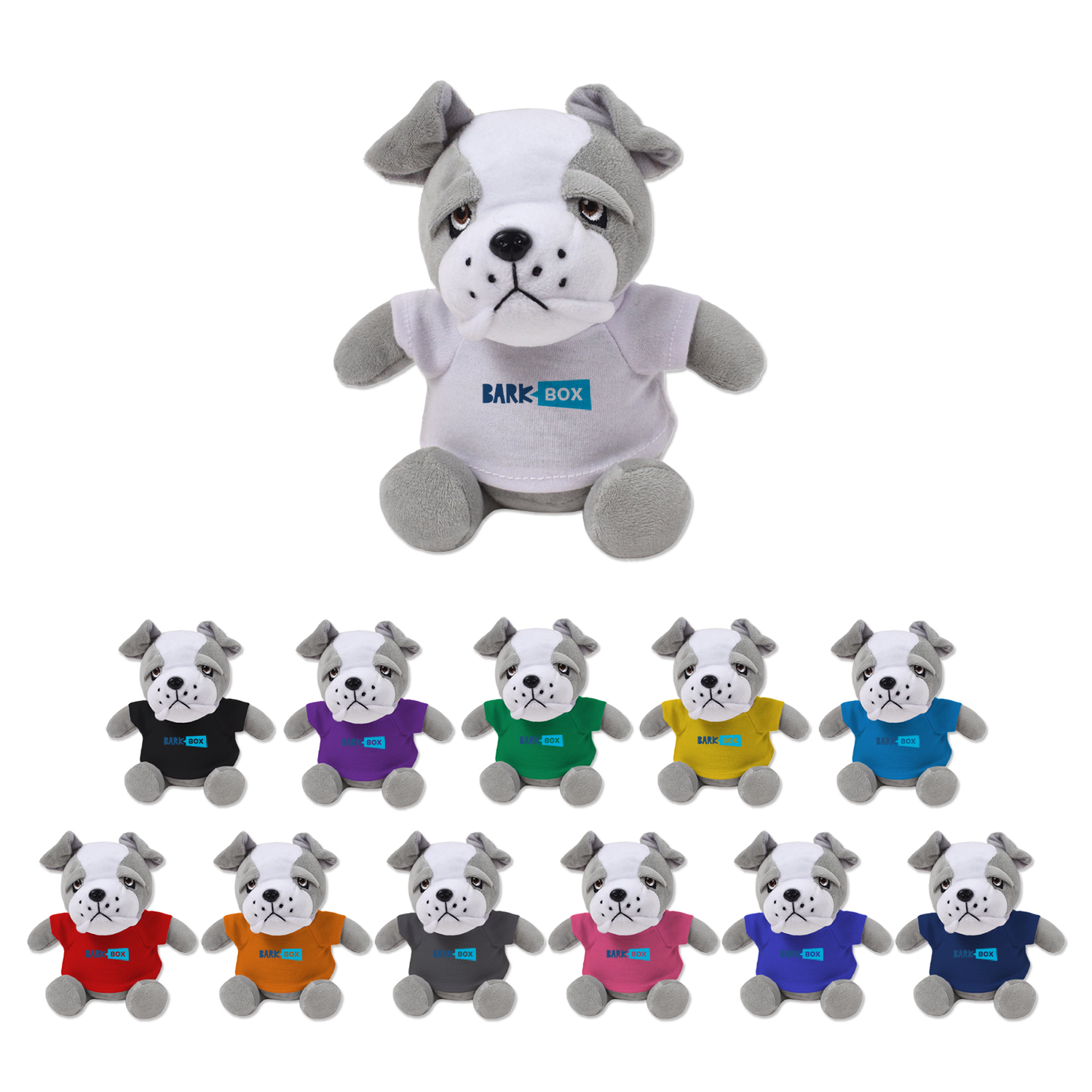 Picture of 6" Eco Mini Me Brooklyn Bulldog Plush