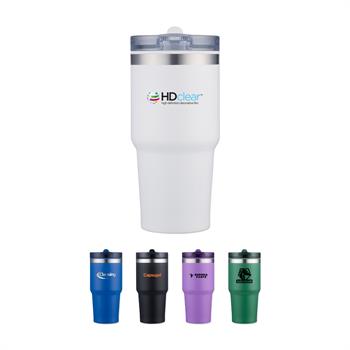 Picture of 20 Oz. Stainless Steel Outer Tumbler w/Straw Lid