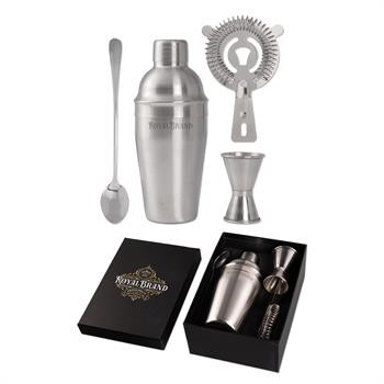 Picture of Bartender's Mixology Cocktail Shaker Bar Set