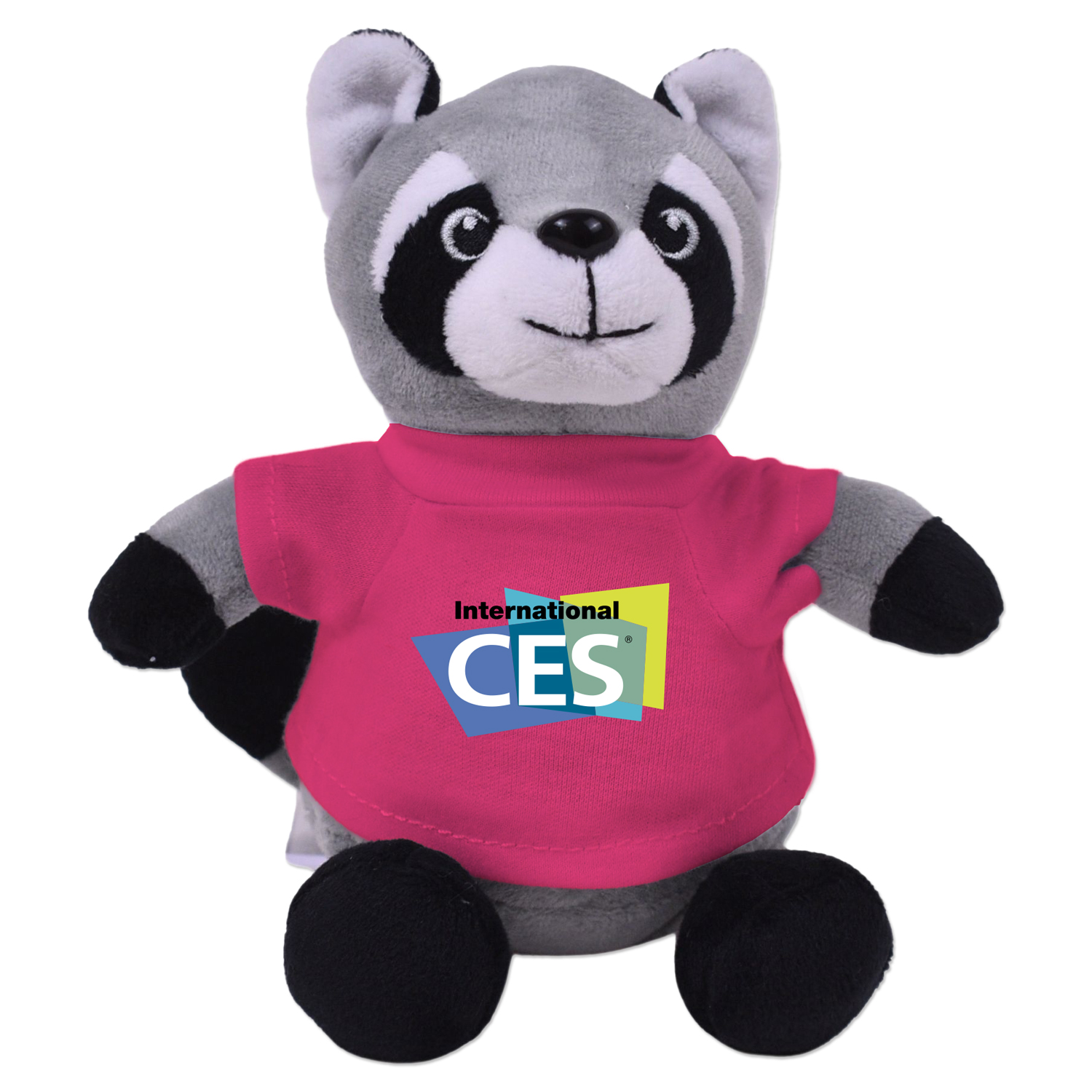Picture of 6" Eco Mini Me Rascal Raccoon Plush