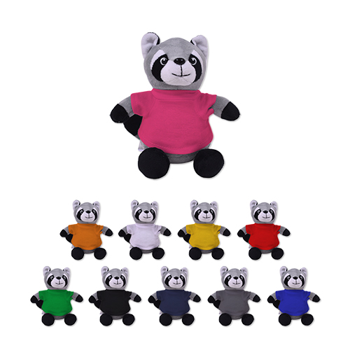 Picture of 6" Eco Mini Me Rascal Raccoon Plush