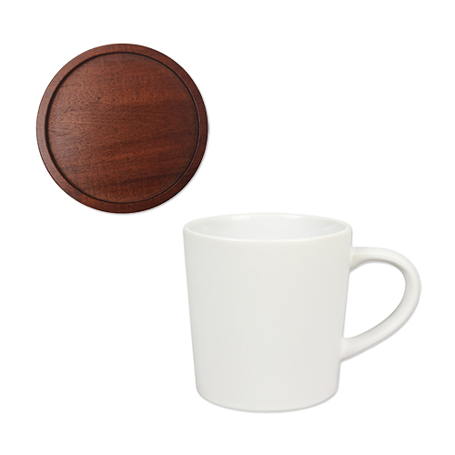 Picture of 16 Oz. Ceramic Mug w/Lid & Coaster