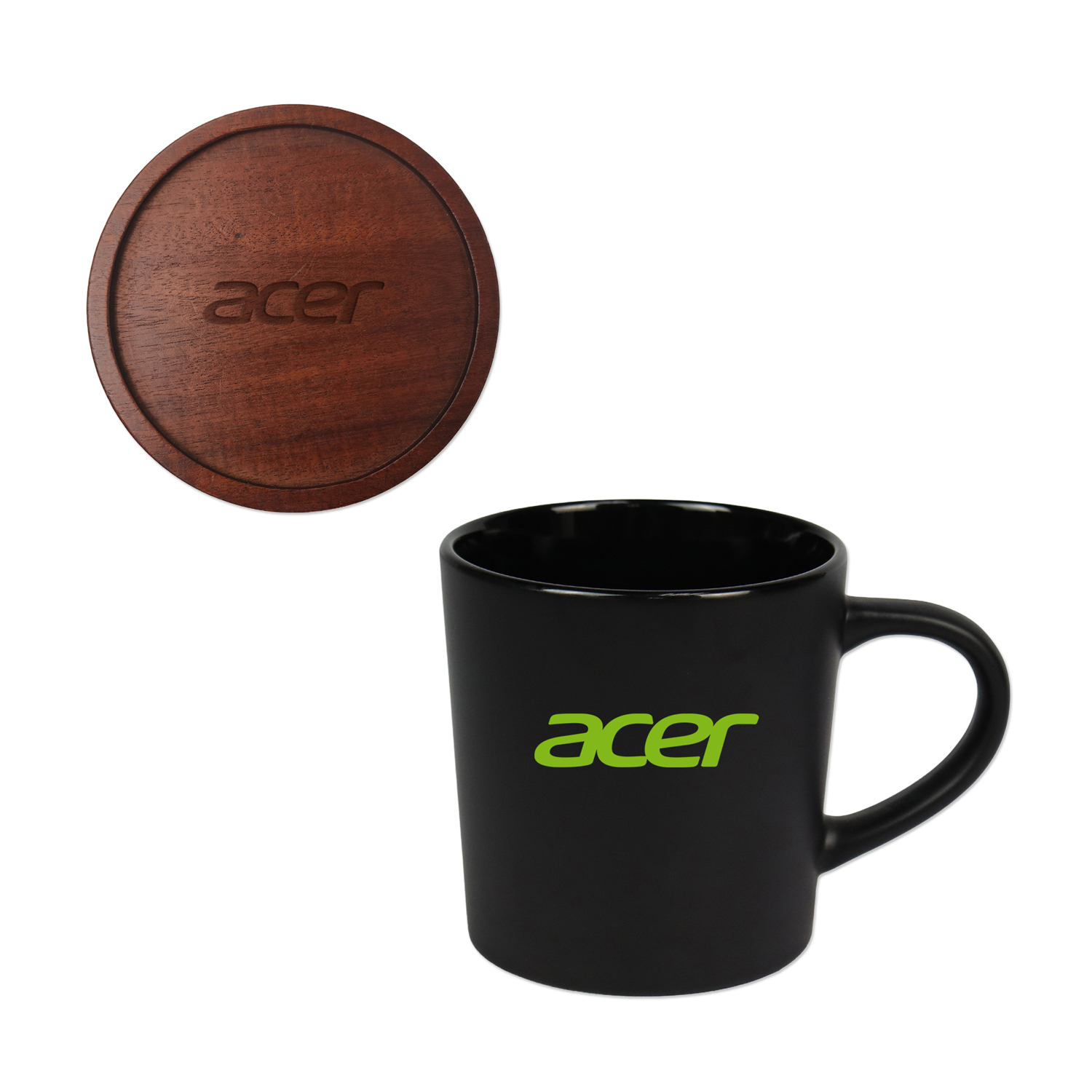 Picture of 16 Oz. Ceramic Mug w/Lid & Coaster
