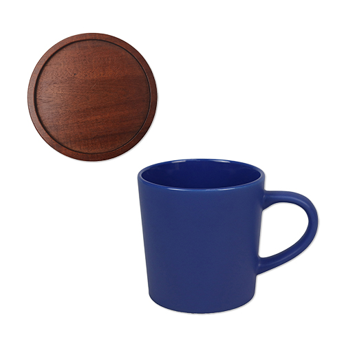 Picture of 16 Oz. Ceramic Mug w/Lid & Coaster
