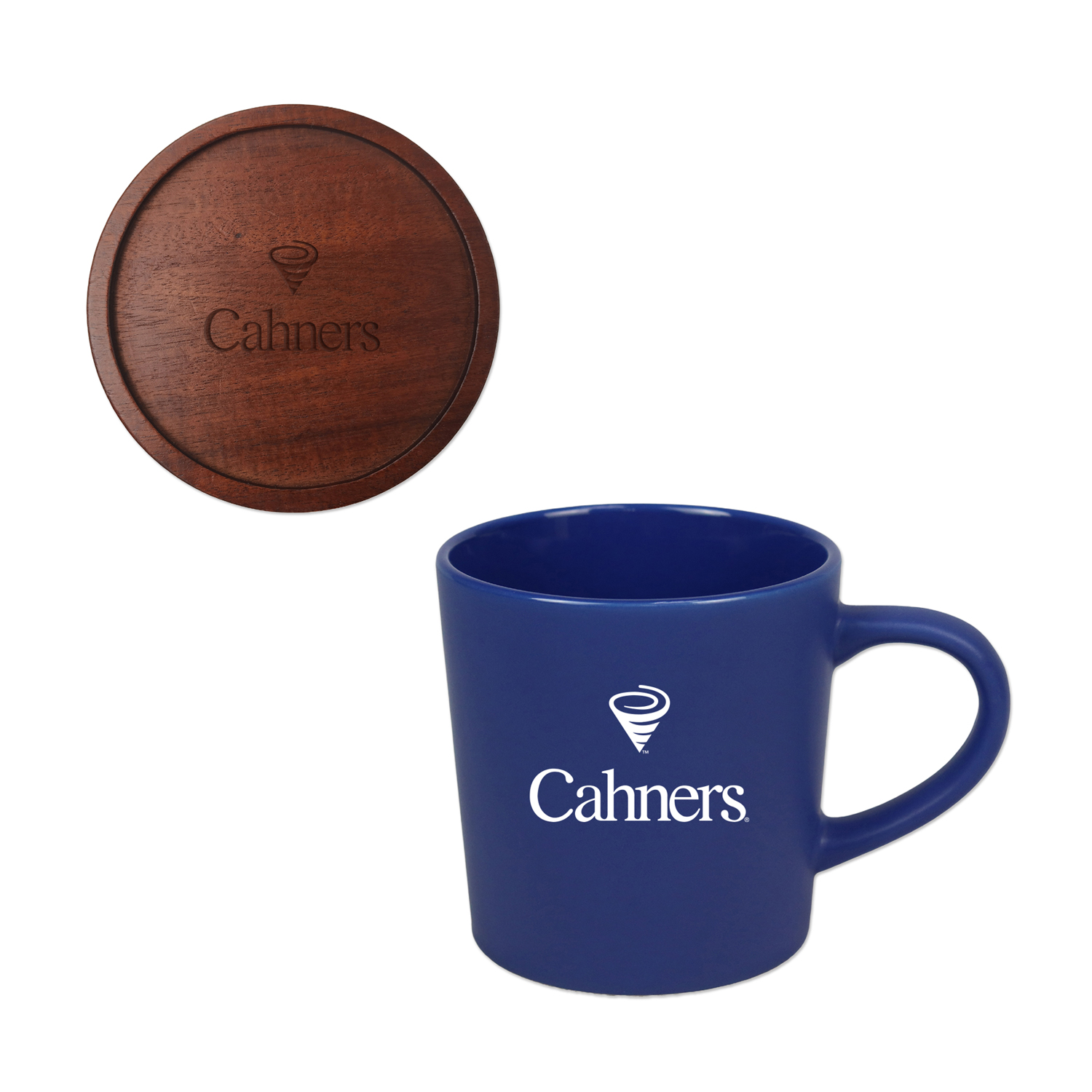 Picture of 16 Oz. Ceramic Mug w/Lid & Coaster