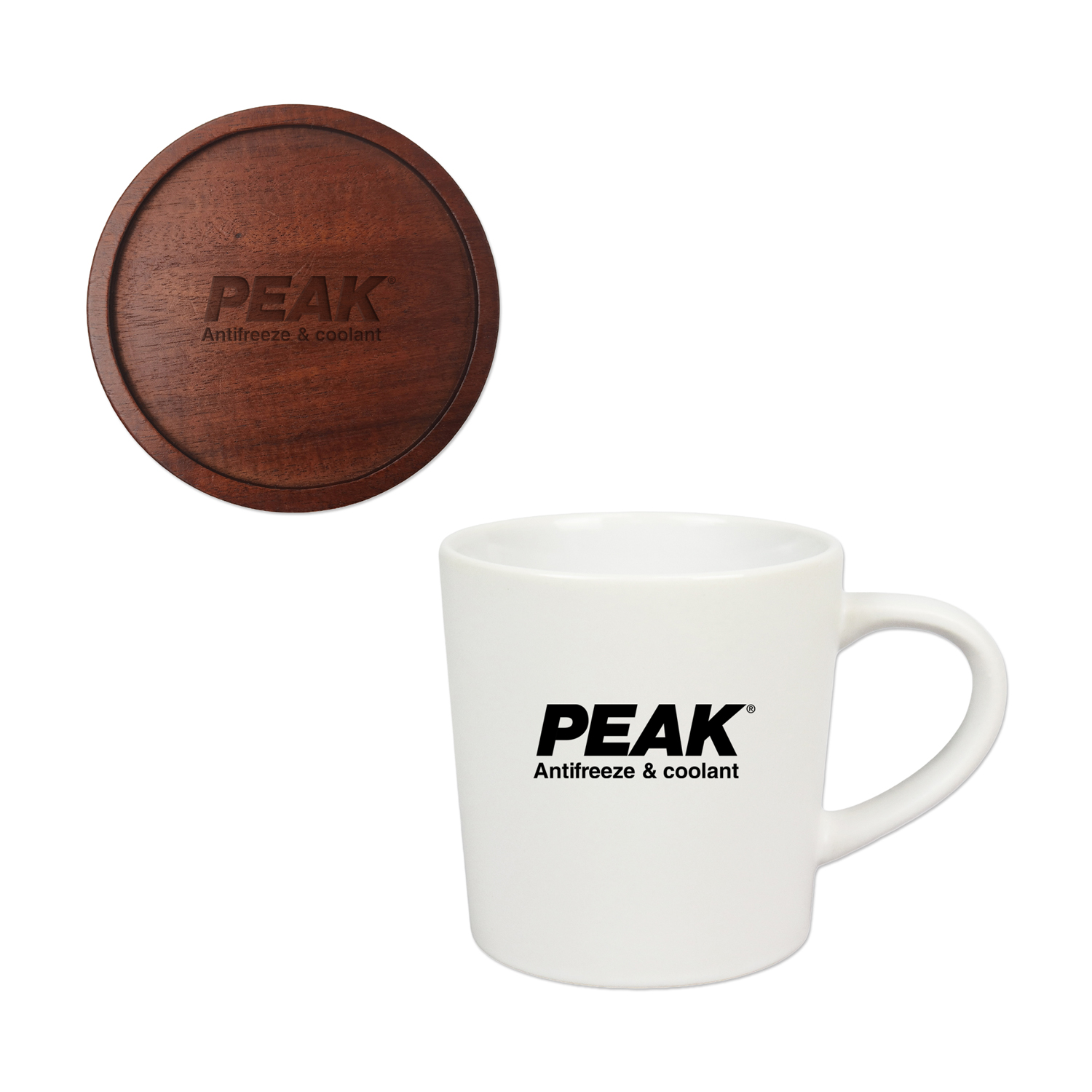 Picture of 16 Oz. Ceramic Mug w/Lid & Coaster