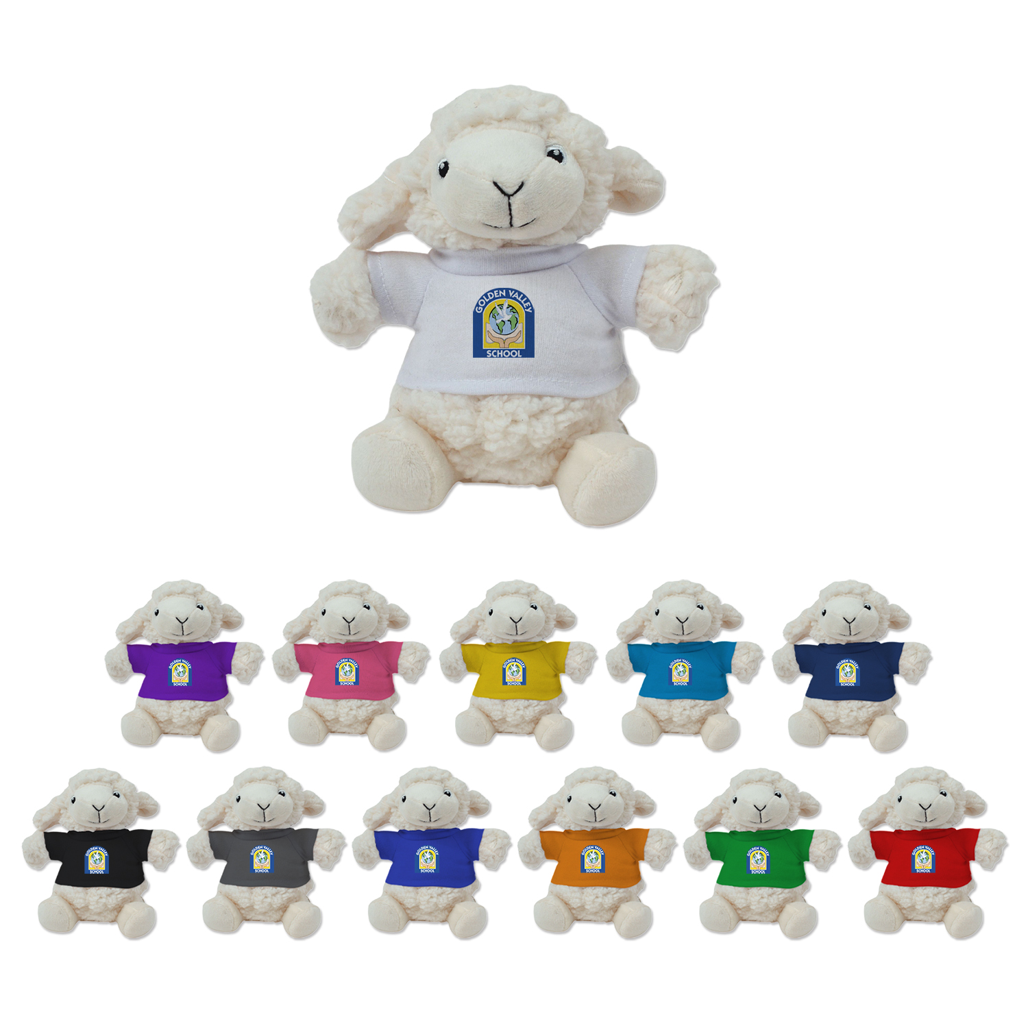 Picture of 6" Eco Mini Me Lily Lamb Plush