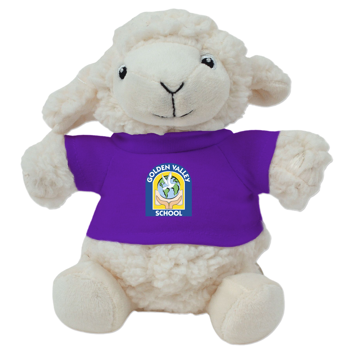 Picture of 6" Eco Mini Me Lily Lamb Plush