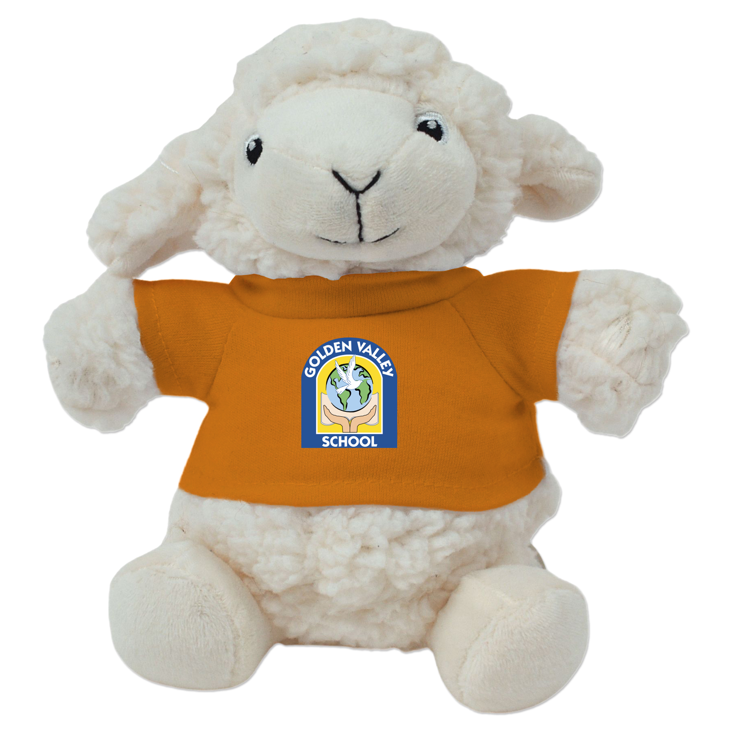 Picture of 6" Eco Mini Me Lily Lamb Plush