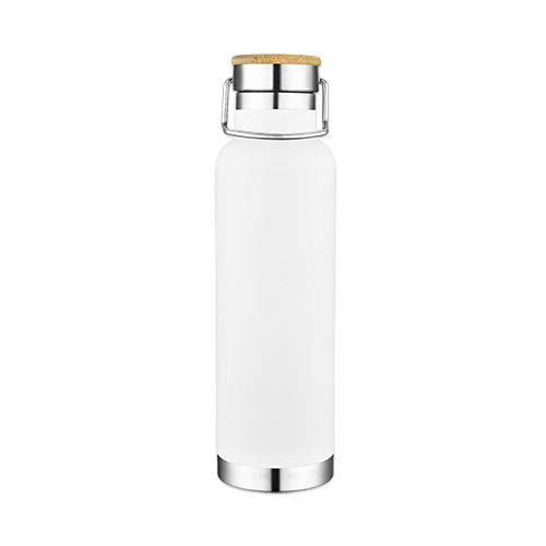Picture of 22 Oz. Double Wall Vacuum Bottle w/Bamboo Lid