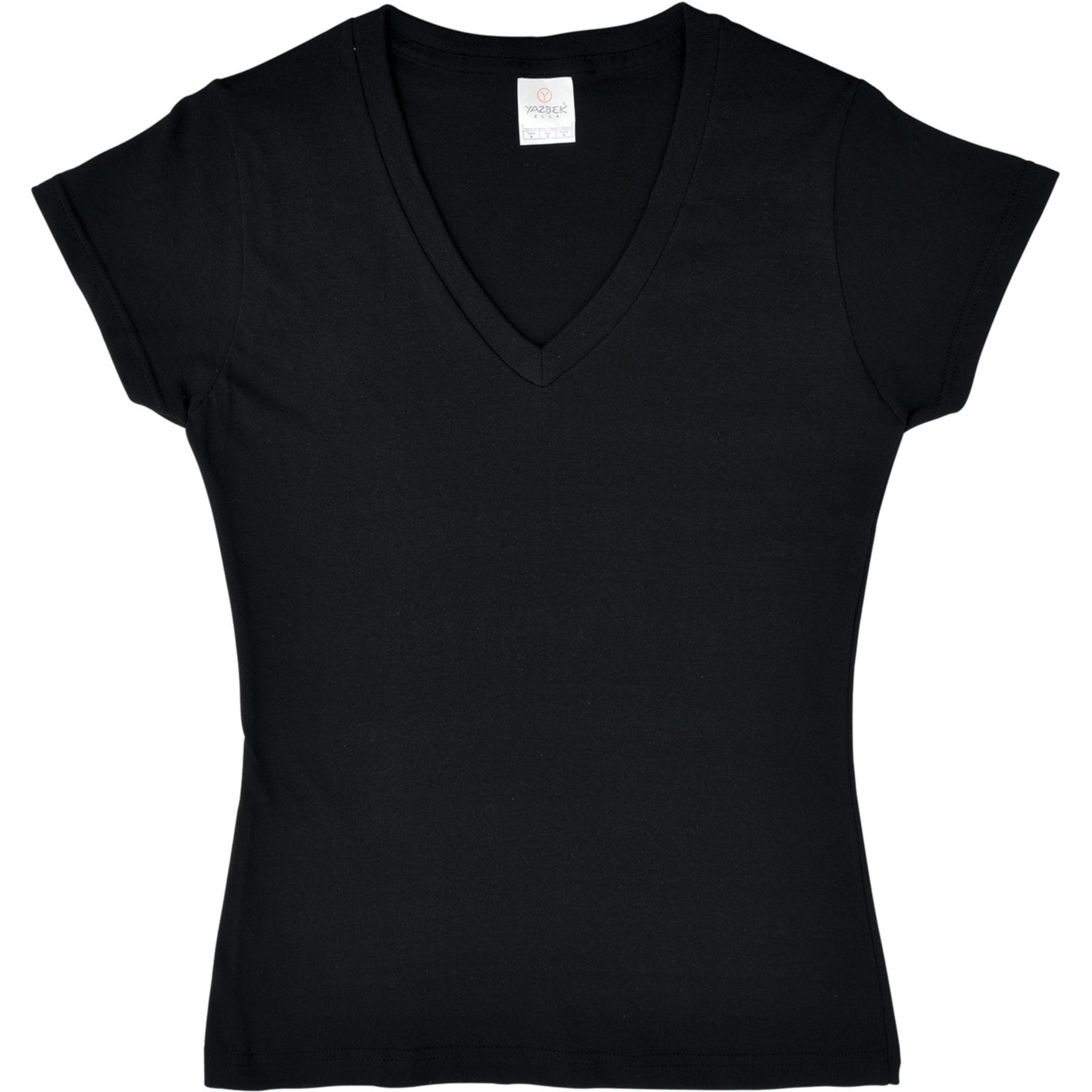 Picture of Ladies V-Neck T-Shirt Embroidered