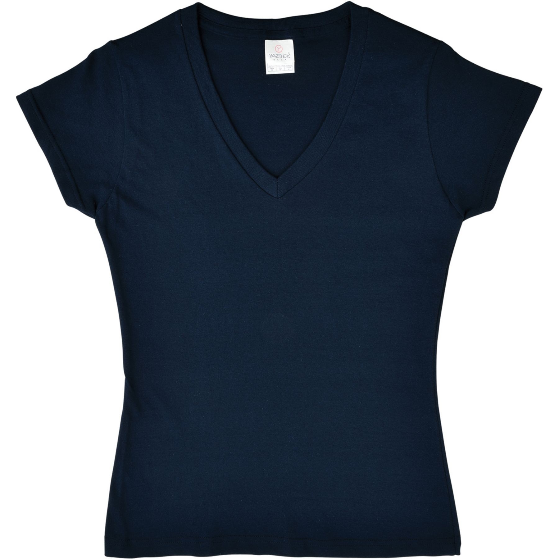 Picture of Ladies V-Neck T-Shirt Embroidered