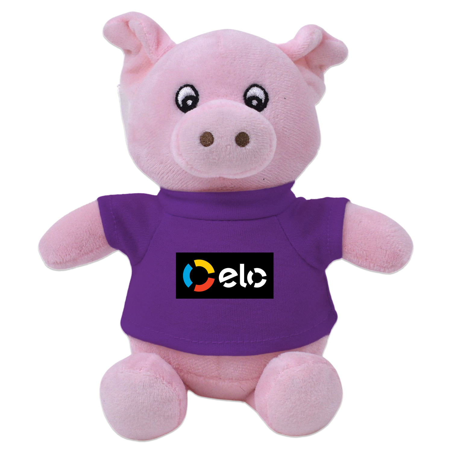 Picture of 6" Eco Mini Me Parker Pig Plush