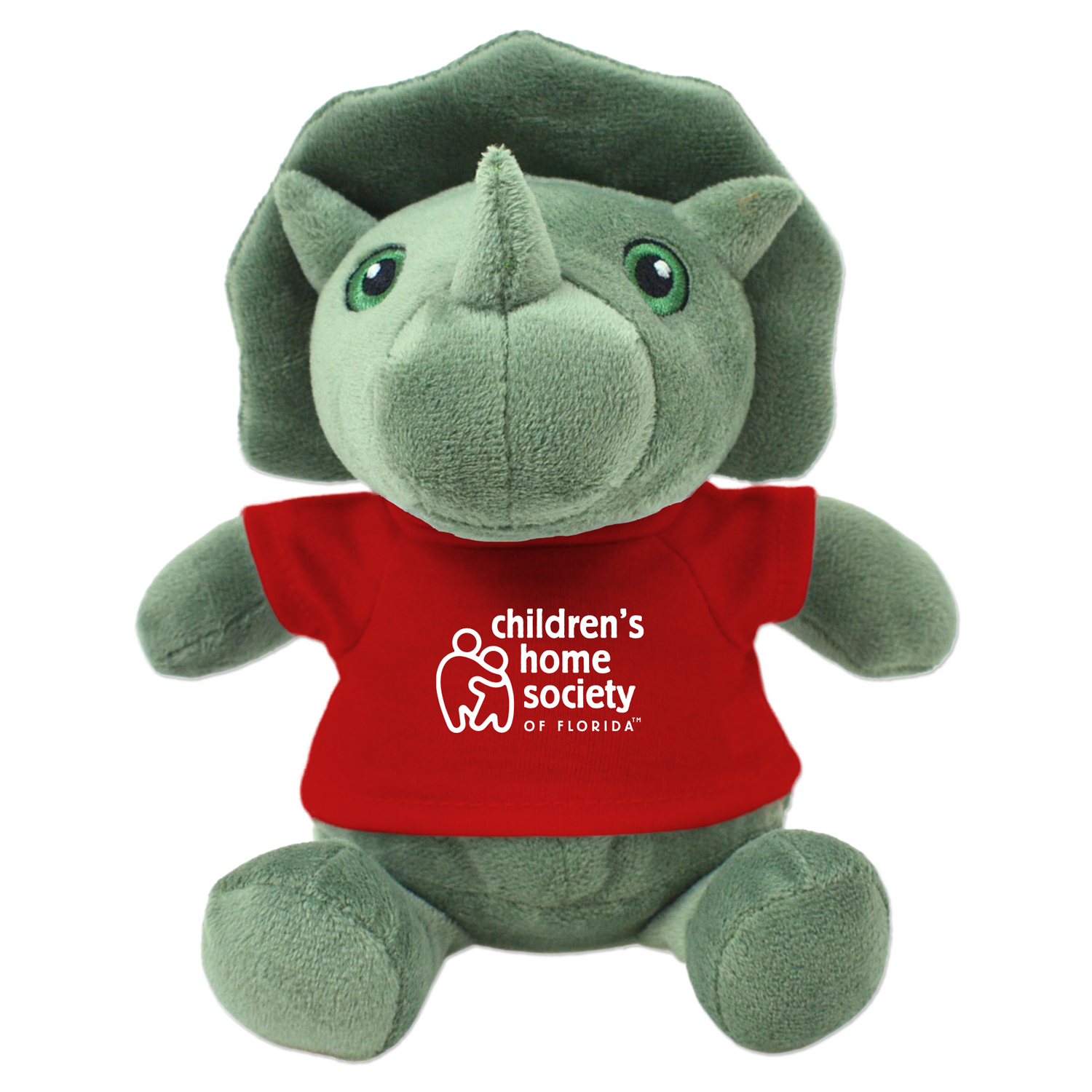Picture of 6" Eco Mini Me Tracey Triceratops Plush