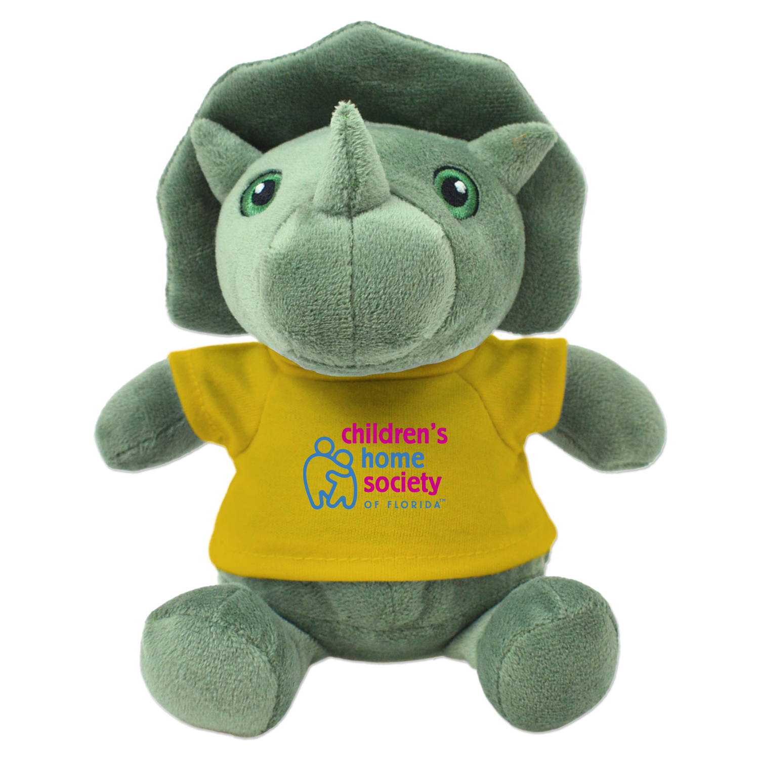 Picture of 6" Eco Mini Me Tracey Triceratops Plush