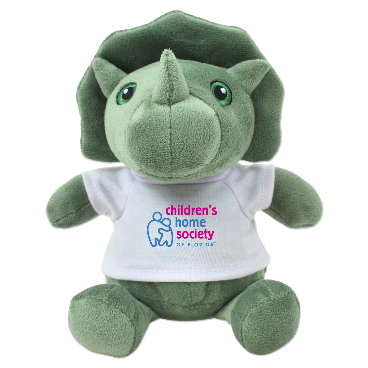 Picture of 6" Eco Mini Me Tracey Triceratops Plush