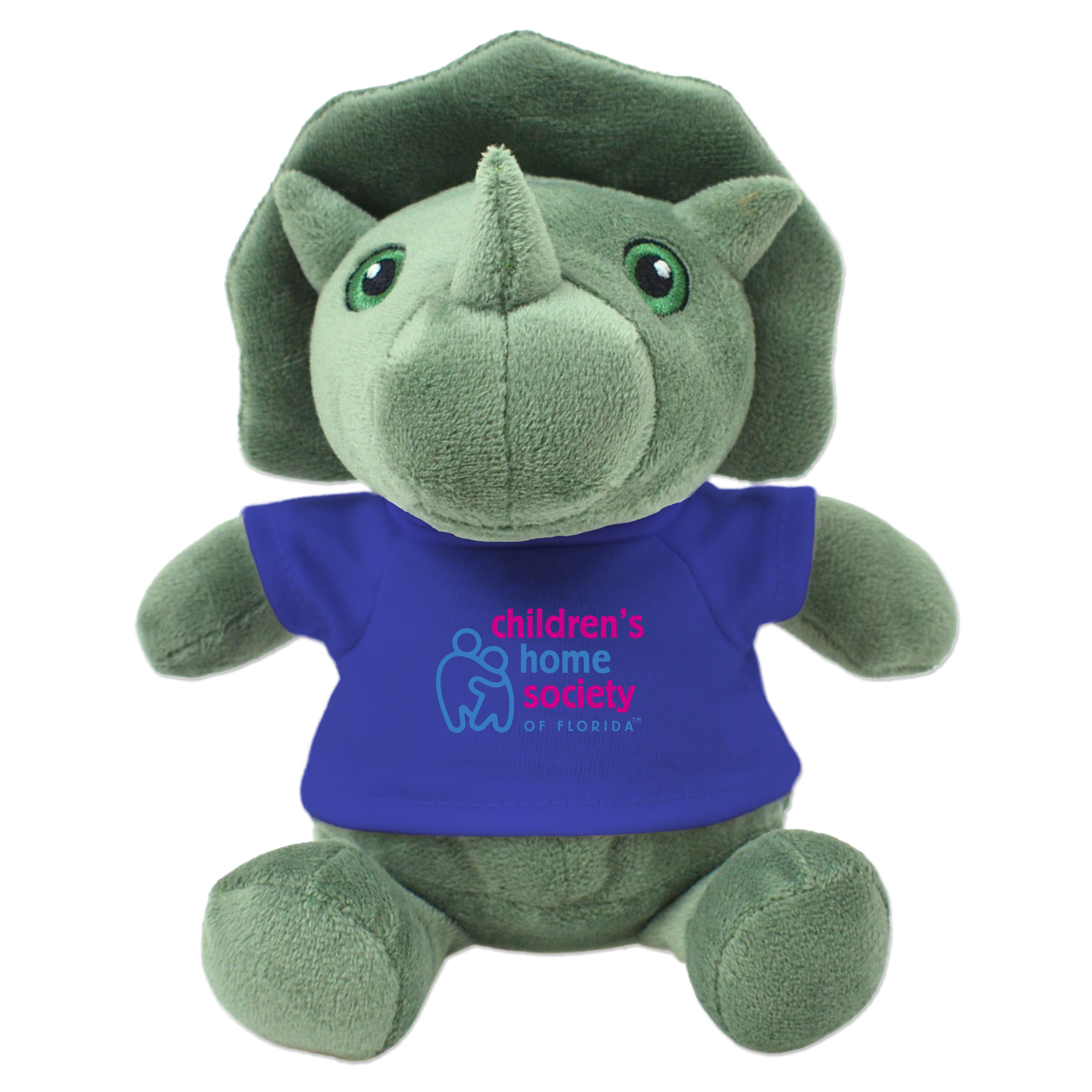 Picture of 6" Eco Mini Me Tracey Triceratops Plush